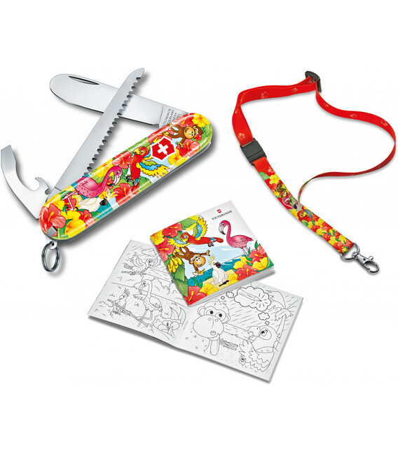 Подарочный набор детский Victorinox MY FIRST Children Set Parrot 0.2373.E3 фото, картинка, изображение