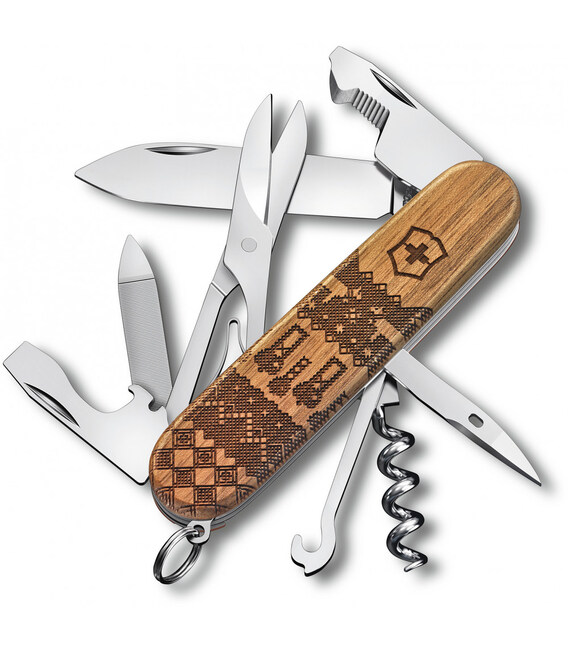 Складаний ніж Victorinox COMPANION Wood Swiss Spirit LE 2023 1.3901.63L23 картинка, зображення, фото