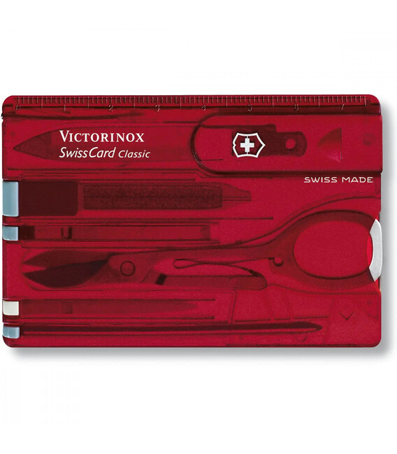Картка-мультитул Victorinox SWISSCARD 0.7100.T - картинка, зображення, фото ножа