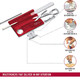 Карта-мультитул Victorinox SWISSCARD NAILCARE 0.7240.T фото