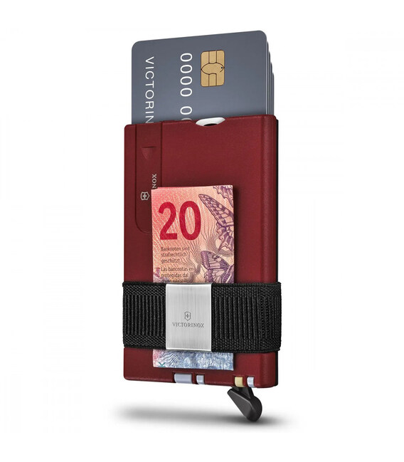 Картка-мультитул з картхолдером Victorinox SMARTCARD Wallet Iconic Red 0.7250.13 картинка, зображення, фото