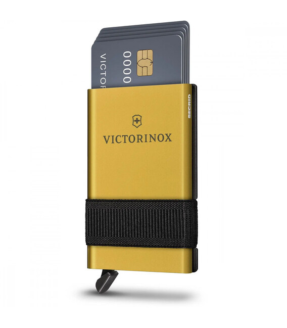 Картка-мультитул з картхолдером Victorinox SMARTCARD Wallet Delightful Gold 0.7250.38 картинка, зображення, фото