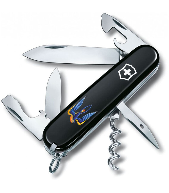 Складной нож Victorinox SPARTAN UKRAINE Трезубец-Ласточка 1.3603.3_T1230u фото, картинка, изображение