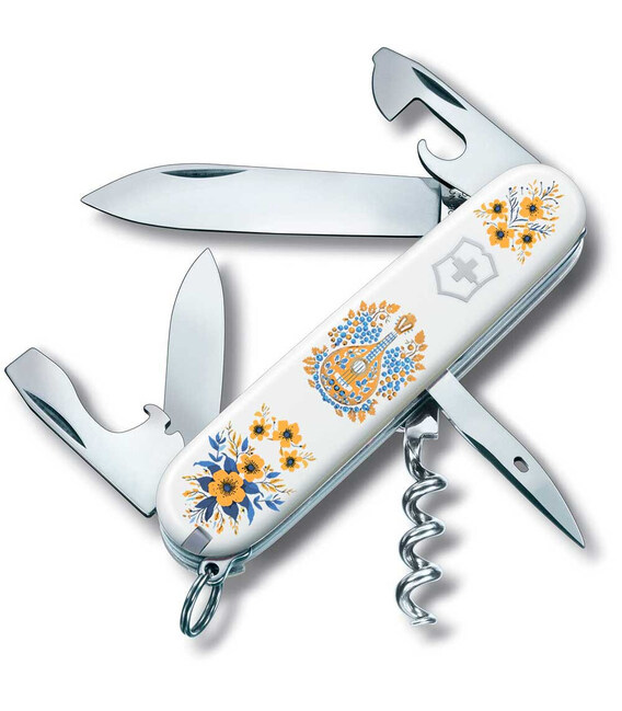 Складной нож Victorinox SPARTAN UKRAINE Украинские мотивы 1.3603.7.T1370u фото, картинка, изображение