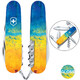Складаний ніж Victorinox SPARTAN UKRAINE Жовто-синій малюнок 1.3603.7.T3100pw - картинка, зображення, фото ножа
