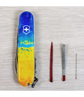 Складаний ніж Victorinox SPARTAN UKRAINE Жовто-синій малюнок 1.3603.7.T3100pw картинка, зображення, фото