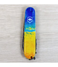 Складаний ніж Victorinox SPARTAN UKRAINE Жовто-синій малюнок 1.3603.7.T3100pw картинка, зображення, фото