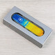 Складаний ніж Victorinox HUNTSMAN UKRAINE Жовто-синій малюнок 1.3713.7.T3100pw - картинка, зображення, фото ножа