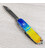 Складной нож Victorinox HUNTSMAN UKRAINE Желто-синий рисунок 1.3713.7.T3100pw фото, картинка, изображение