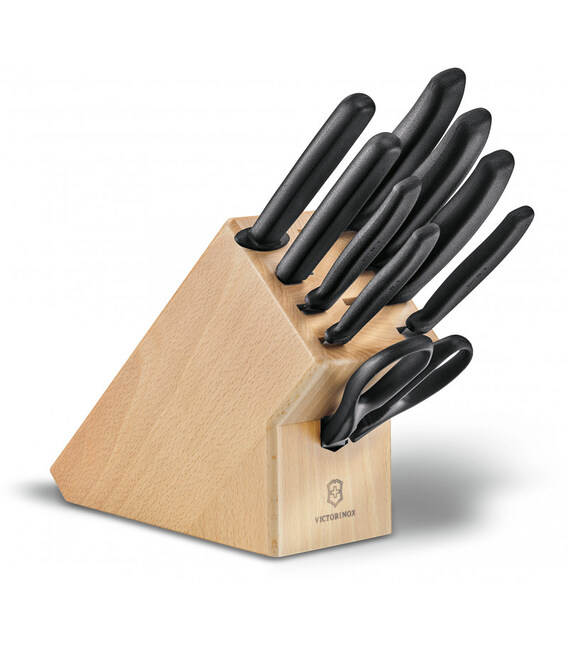 Кухонний набор Victorinox SwissClassic Cutlery Block 6.7193.9 - картинка, зображення, фото ножа