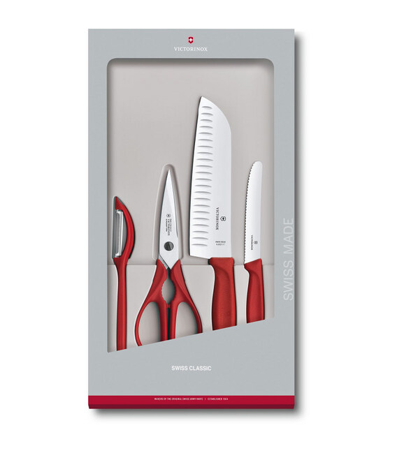 Кухонний набір Victorinox SwissClassic Kitchen Set 6.7131.4G - картинка, зображення, фото ножа