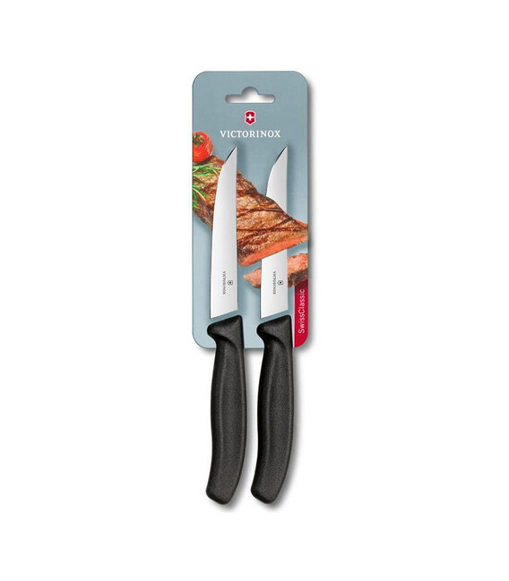 Кухонний набір Victorinox SwissClassic Steak Set 6.7903.12B - картинка, зображення, фото ножа