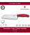 Кухонний ніж Victorinox SwissClassic Santoku 6.8521.17B картинка, зображення, фото