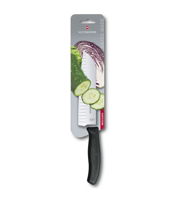 Кухонний ніж Victorinox SwissClassic Santoku 6.8523.17B - картинка, зображення, фото ножа