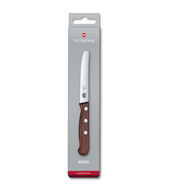 Кухонний ніж Victorinox WOOD Tomato & Table 5.0830.11G картинка, зображення, фото