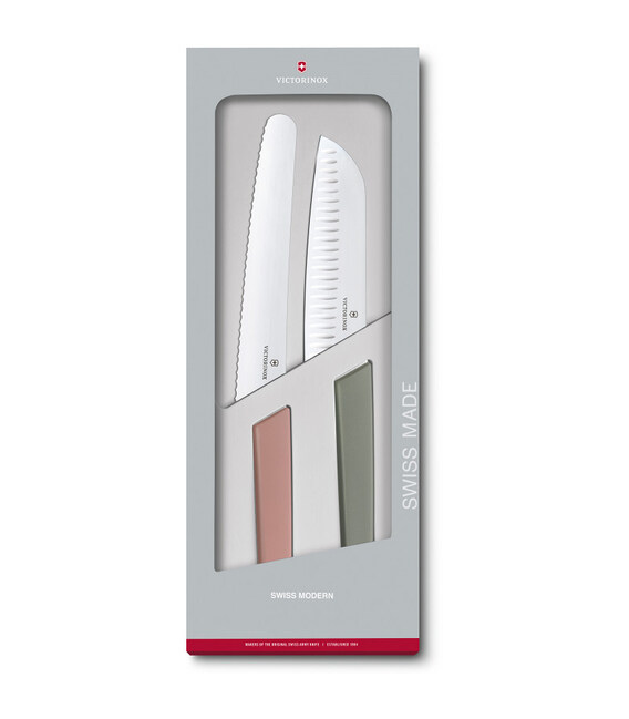 Кухонний набір Victorinox Swiss Modern Kitchen Set 6.9096.22G - картинка, зображення, фото ножа