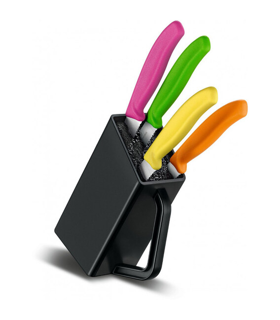 Кухонний набір Victorinox SwissClassic Cutlery Block Steak & Pizza 6.7126.4 картинка, зображення, фото