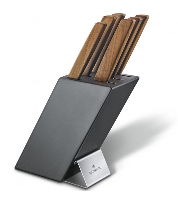 Кухонний набір Victorinox Swiss Modern Cutlery Block 6.7186.6 - картинка, зображення, фото ножа