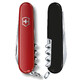 Складной нож Victorinox WAITER UKRAINE красно-черный 0.3303.1.3 фото