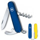 Складаний ніж Victorinox WAITER UKRAINE синьо-жовтий 0.3303.2.8 - картинка, зображення, фото ножа