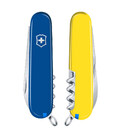 Складной нож Victorinox WAITER UKRAINE сине-желтый 0.3303.2.8 фото, картинка, изображение