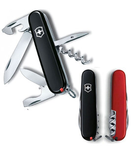Складной нож Victorinox SPARTAN UKRAINE черно-красный 1.3603.3.1 фото, картинка, изображение