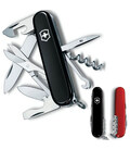 Складаний ніж Victorinox CLIMBER UKRAINE чорно-червоний 1.3703.3.1 картинка, зображення, фото
