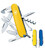 Складной нож Victorinox CLIMBER UKRAINE желто-синий 1.3703.8.2 фото, картинка, изображение