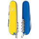 Складаний ніж Victorinox CLIMBER UKRAINE жовто-синій 1.3703.8.2 - картинка, зображення, фото ножа