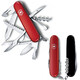 Складаний ніж Victorinox HUNTSMAN UKRAINE червоно-чорний 1.3713.1.3 - картинка, зображення, фото ножа