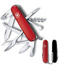 Складаний ніж Victorinox HUNTSMAN UKRAINE червоно-чорний 1.3713.1.3 картинка, зображення, фото