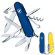 Складаний ніж Victorinox HUNTSMAN UKRAINE синьо-жовтий 1.3713.2.8 - картинка, зображення, фото ножа