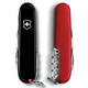 Складаний ніж Victorinox HUNTSMAN UKRAINE чорно-червоний 1.3713.3.1 - картинка, зображення, фото ножа