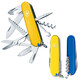 Складаний ніж Victorinox HUNTSMAN UKRAINE жовто-синій 1.3713.8.2 - картинка, зображення, фото ножа