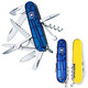 Складаний ніж Victorinox HUNTSMAN UKRAINE синьо-жовтий 1.3713.T2.8 - картинка, зображення, фото ножа
