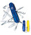 Складной нож Victorinox HUNTSMAN UKRAINE сине-желтый 1.3713.T2.8 фото, картинка, изображение