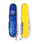 Складной нож Victorinox HUNTSMAN UKRAINE сине-желтый 1.3713.T2.8 фото, картинка, изображение
