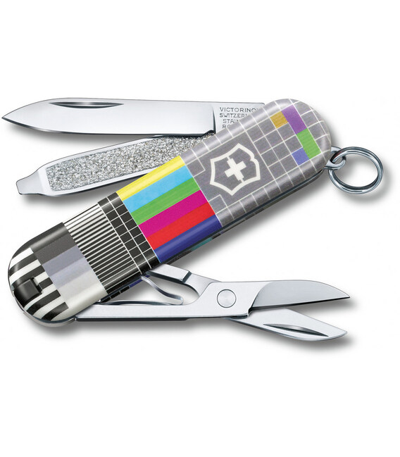 Складной нож Victorinox CLASSIC LE Retro TV 0.6223.L2104 фото, картинка, изображение