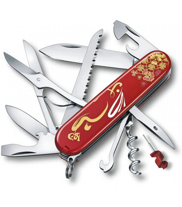 Складной нож Victorinox Huntsman "Year Of The Rabbit" 1.3714.E12 картинка, изображение, фото
