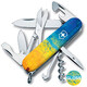 Складной нож Victorinox CLIMBER UKRAINE Желто-синий рисунок 1.3703.7.T3100p фото