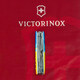 Складной нож Victorinox HUNTSMAN UKRAINE Желто-синий рисунок 1.3713.7.T3100p фото