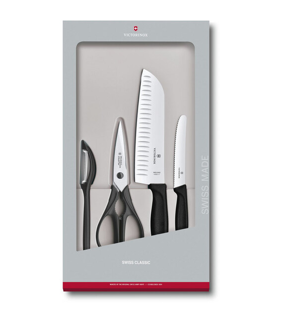 Кухонний набір Victorinox SwissClassic Kitchen Set 6.7133.4G - картинка, зображення, фото ножа