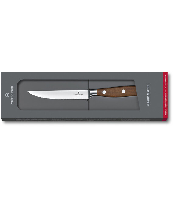 Кухонний ніж Victorinox Grand Maitre Wood Steak 7.7200.12WG картинка, зображення, фото