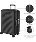 Чемодан Victorinox AIROX Advanced Black Maxi Vt612590 фото, картинка, изображение