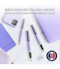 Ручка кулькова Waterman HEMISPHERE Colour Blocking Purple GT BP 22 580 картинка, зображення, фото