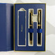 Набор Waterman HEMISPHERE Black Lacquer GT FP+BP (перьевая + шариковая) фото