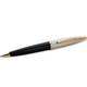 Набір Waterman CARENE Deluxe Black Lacquer GT BP (кулькова ручка + шкіряний чохол) картинка, зображення, фото