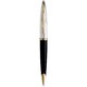 Ручка кулькова Waterman CARENE Deluxe Black Lacquer GT BP 21 200 картинка, зображення, фото