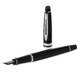 Набор Waterman EXPERT Black CT FP средний M (перьевая ручка + чехол) фото