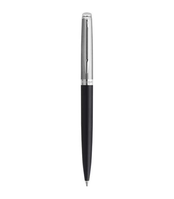 Ручка кулькова Waterman HEMISPHERE Essentials Metal & Black CT BP 22 006 картинка, зображення, фото